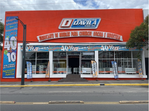 Fachada de la sucursal Ciudad de México